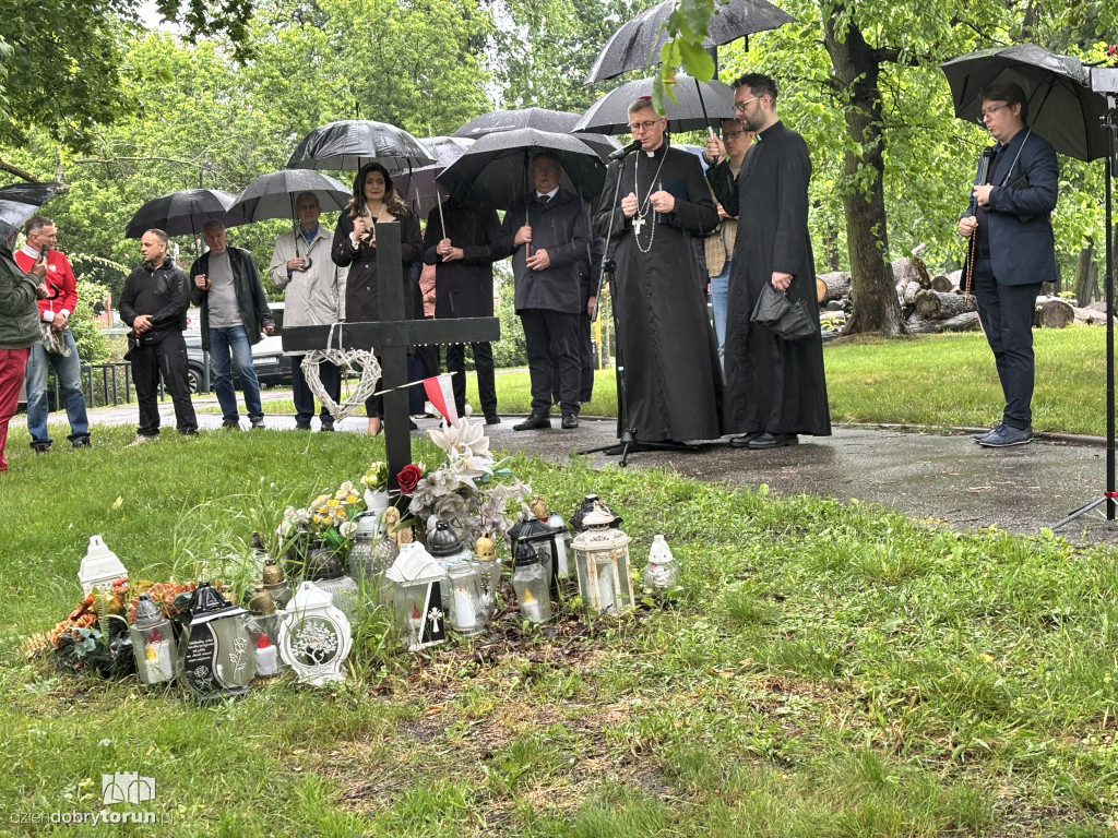 Modlitwa w Parku Glazja rok po tragedii