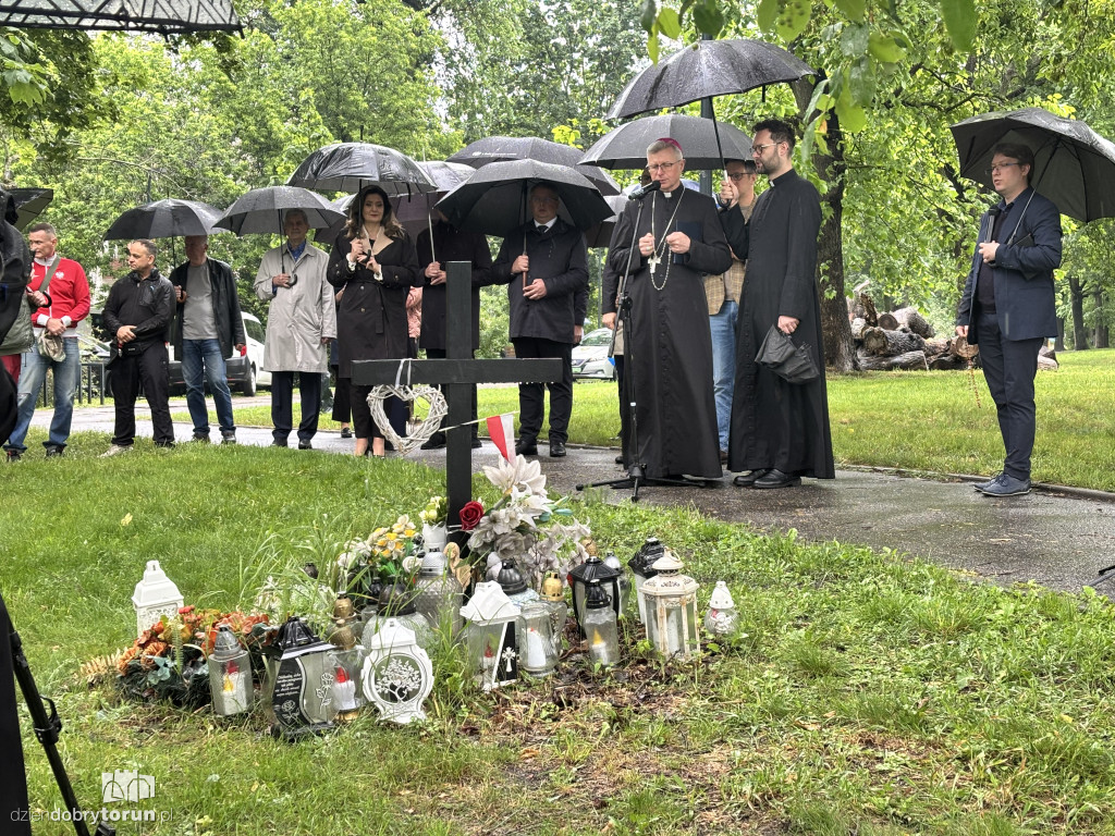 Modlitwa w Parku Glazja rok po tragedii