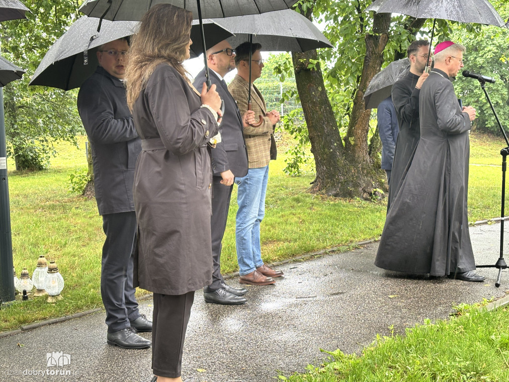 Modlitwa w Parku Glazja rok po tragedii