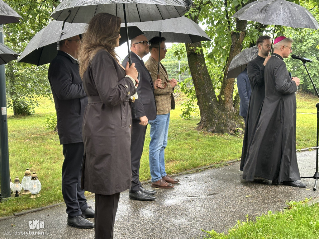 Modlitwa w Parku Glazja rok po tragedii