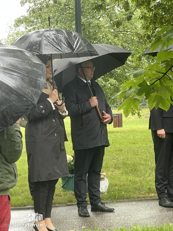 Modlitwa w Parku Glazja rok po tragedii