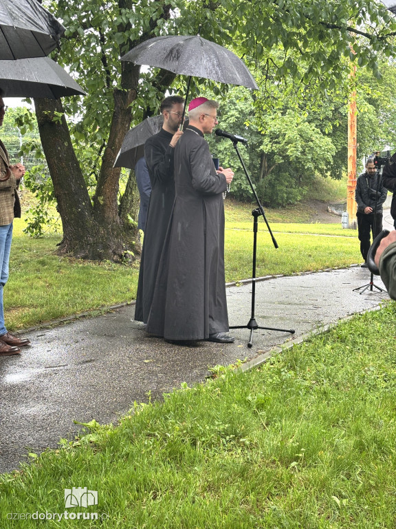 Modlitwa w Parku Glazja rok po tragedii
