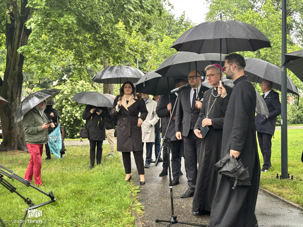 Modlitwa w Parku Glazja rok po tragedii