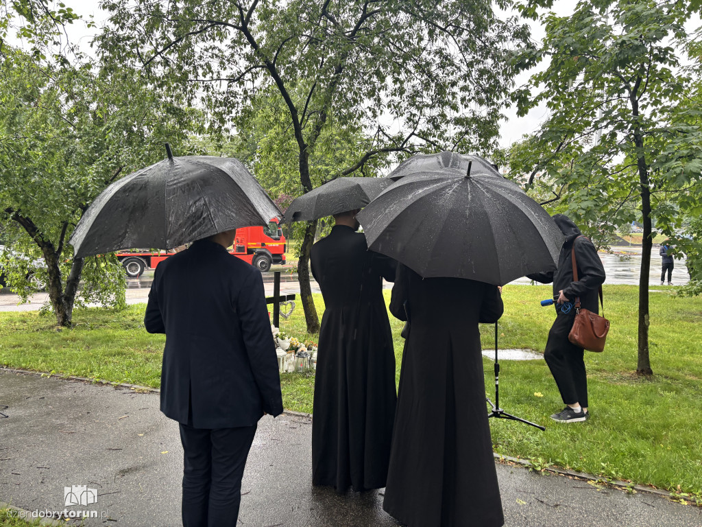 Modlitwa w Parku Glazja rok po tragedii
