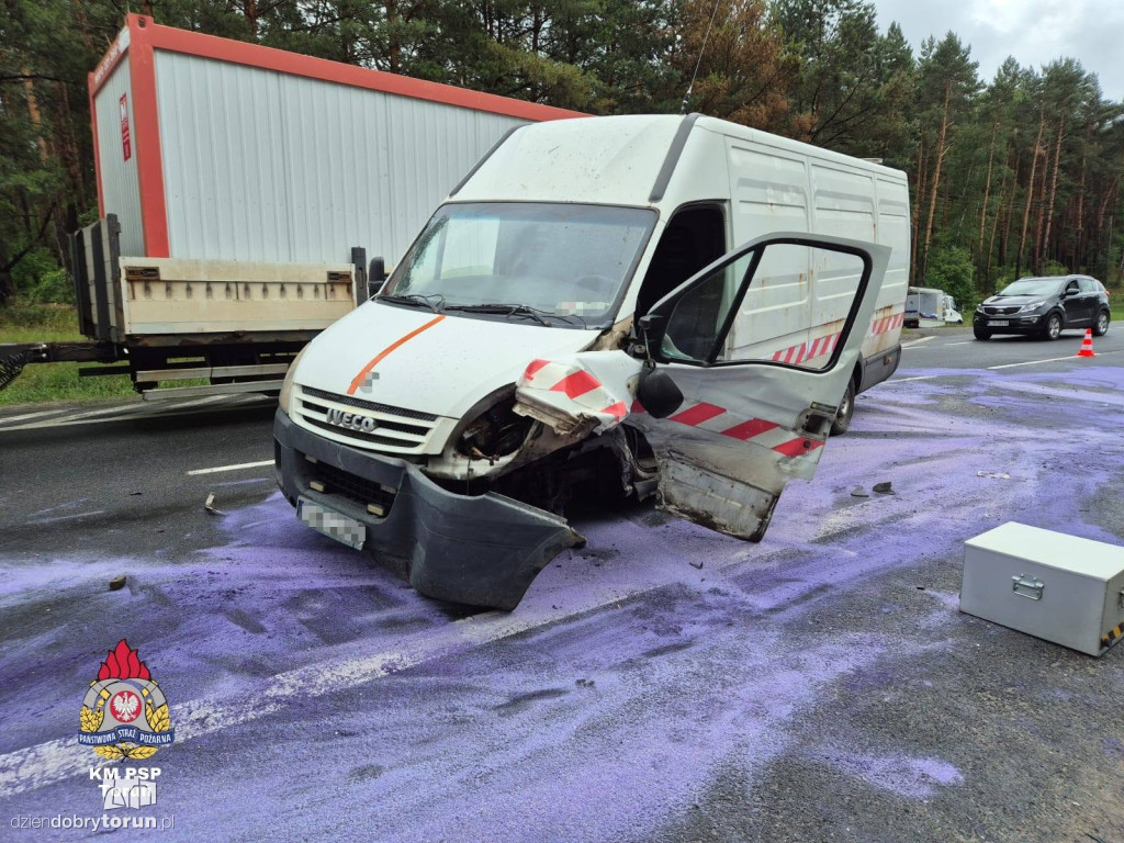 Wypadek na DK15