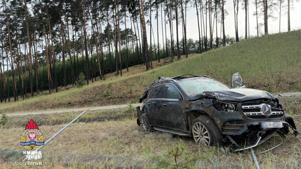 Wypadek na A1 pod Toruniem
