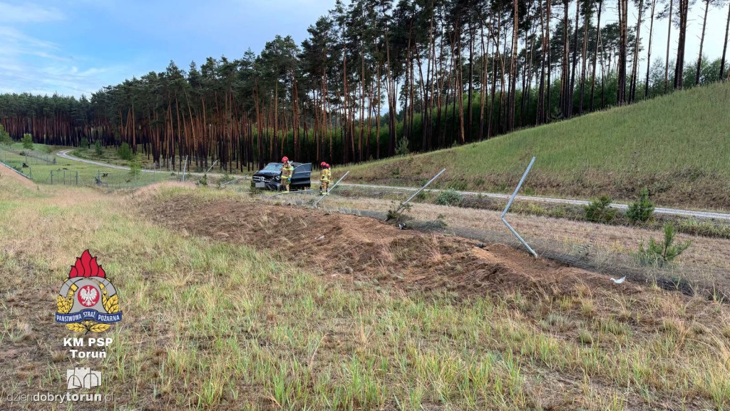 Wypadek na A1 pod Toruniem