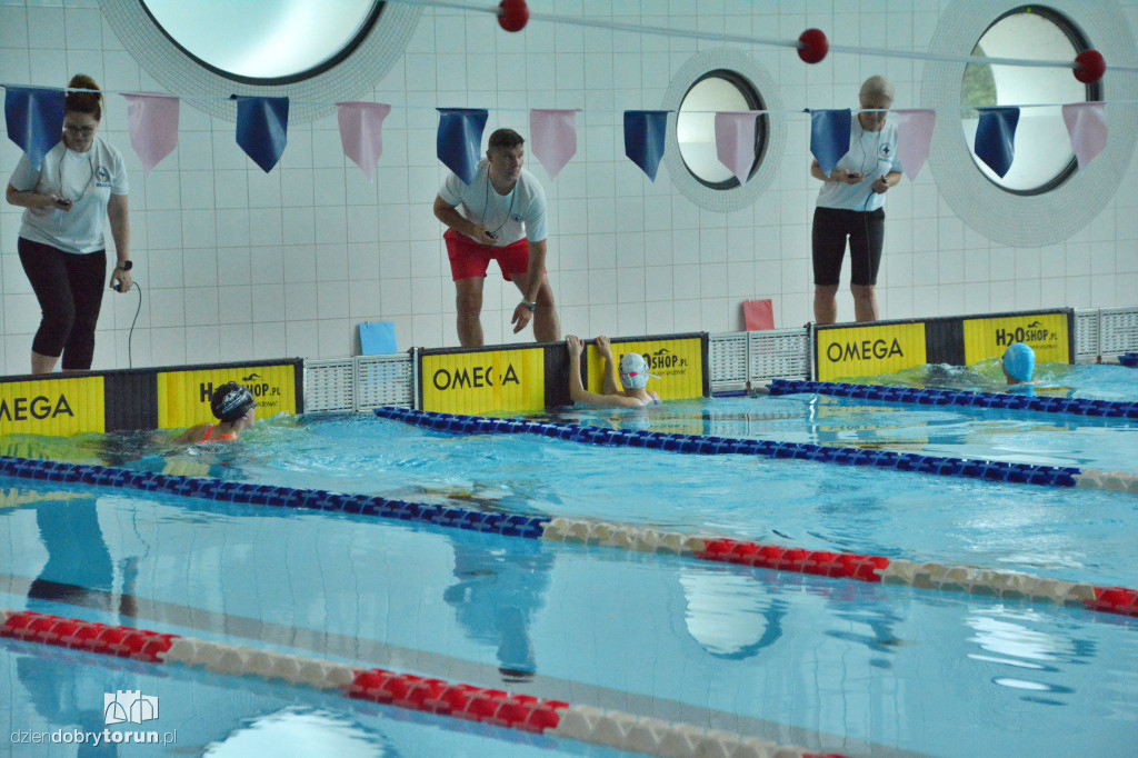 Zawody w monopłetwach w Aqua Toruń