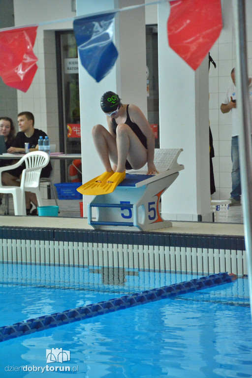 Zawody w monopłetwach w Aqua Toruń