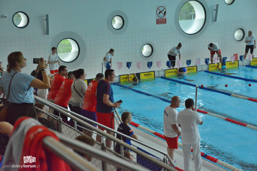 Zawody w monopłetwach w Aqua Toruń