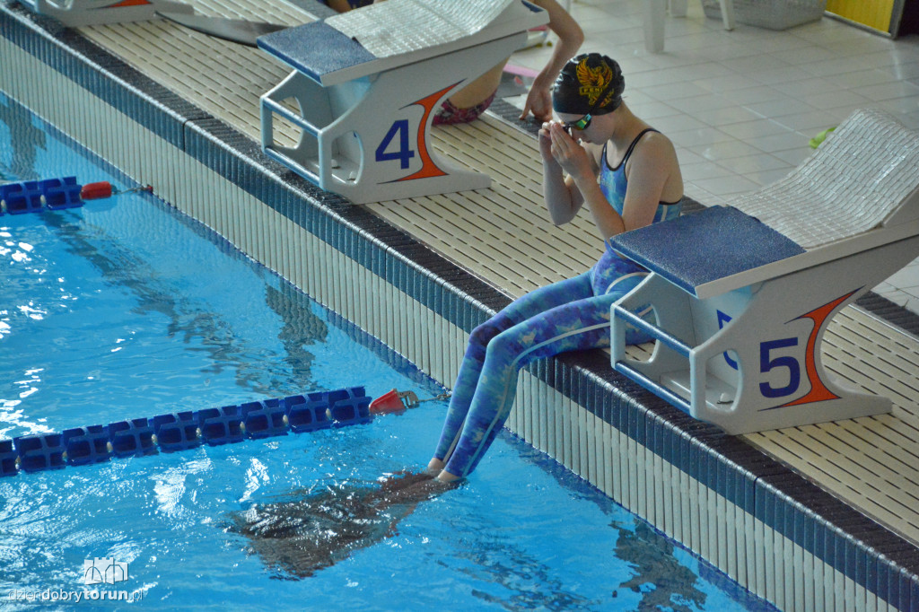 Zawody w monopłetwach w Aqua Toruń