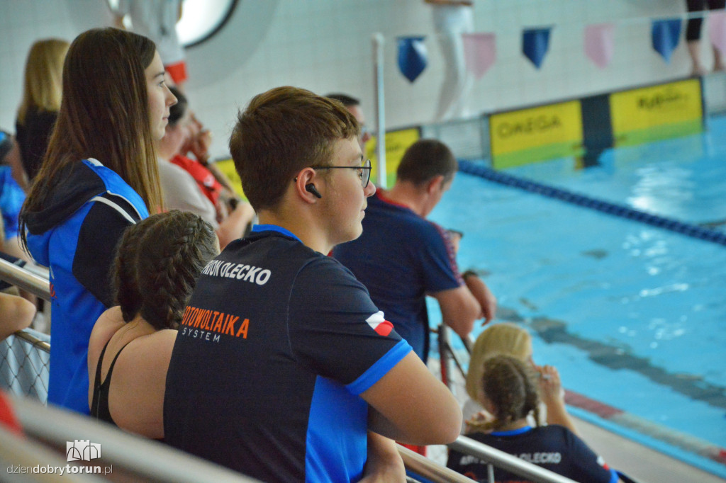 Zawody w monopłetwach w Aqua Toruń