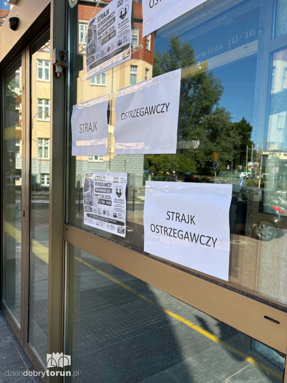 Protest ostrzegawczy w ZUS
