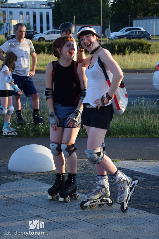 Nightskating w Toruniu