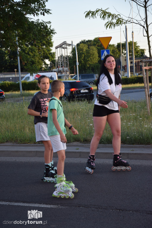 Nightskating w Toruniu