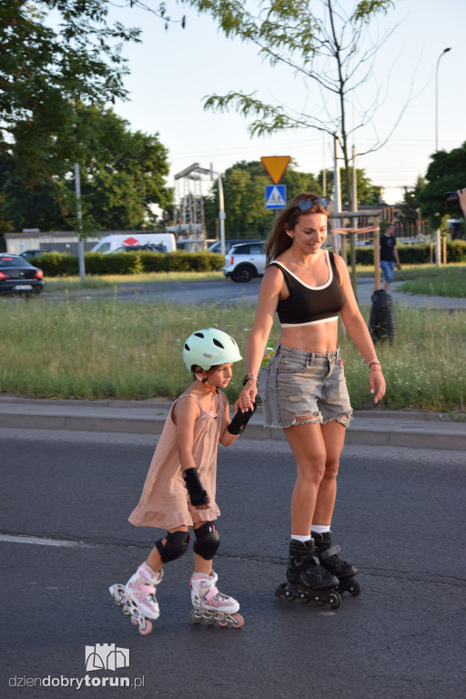Nightskating w Toruniu