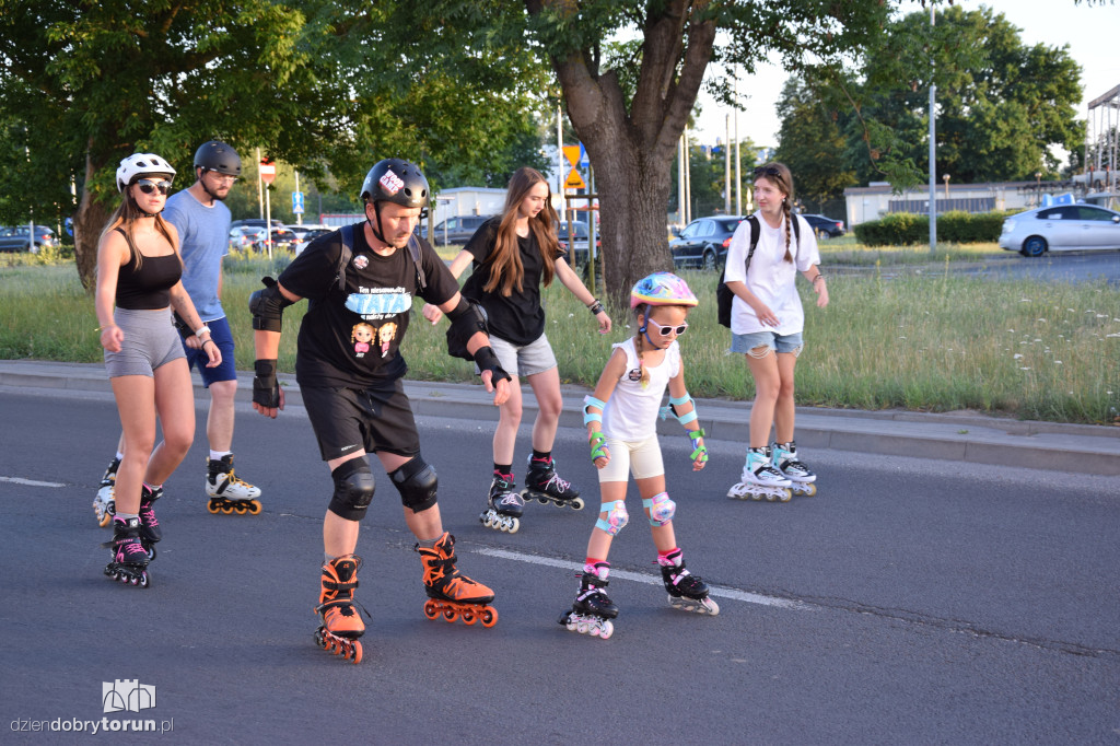 Nightskating w Toruniu
