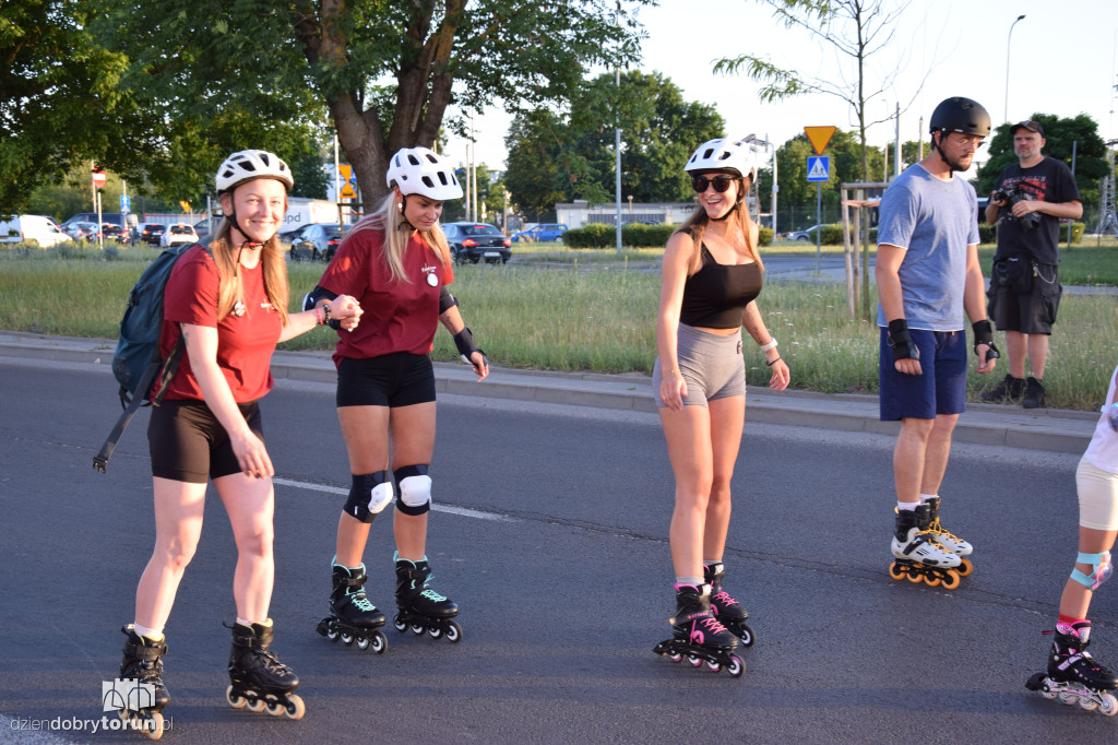 Nightskating w Toruniu