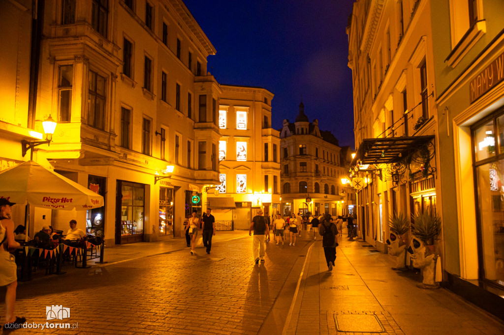Gorąca sobotnia noc w Toruniu