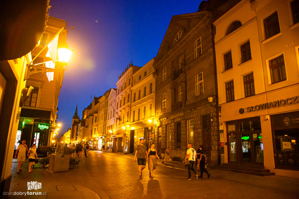 Gorąca sobotnia noc w Toruniu