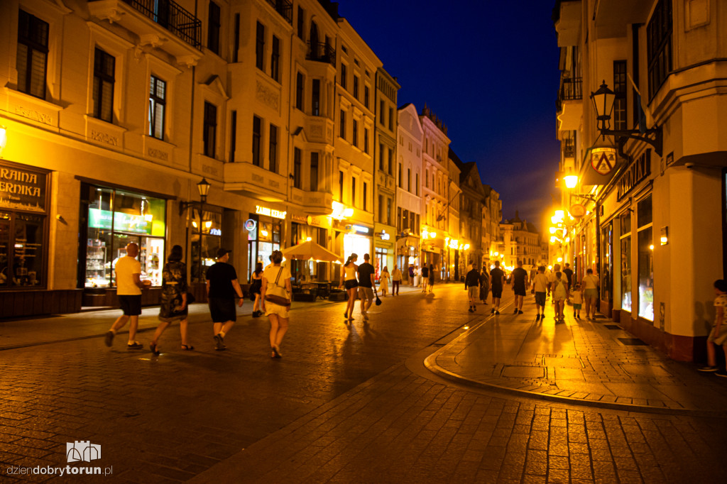 Gorąca sobotnia noc w Toruniu