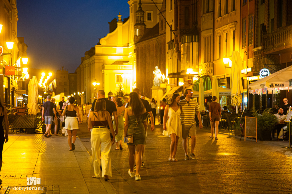 Gorąca sobotnia noc w Toruniu