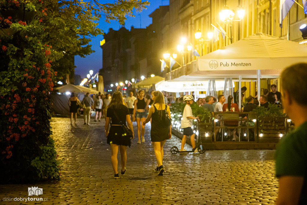 Gorąca sobotnia noc w Toruniu