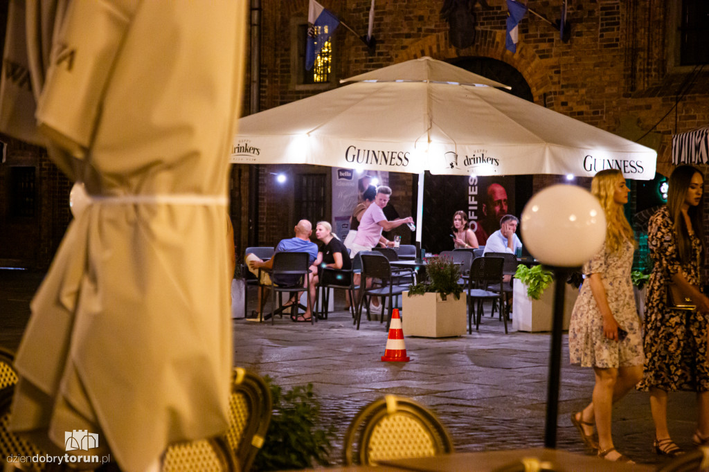 Gorąca sobotnia noc w Toruniu
