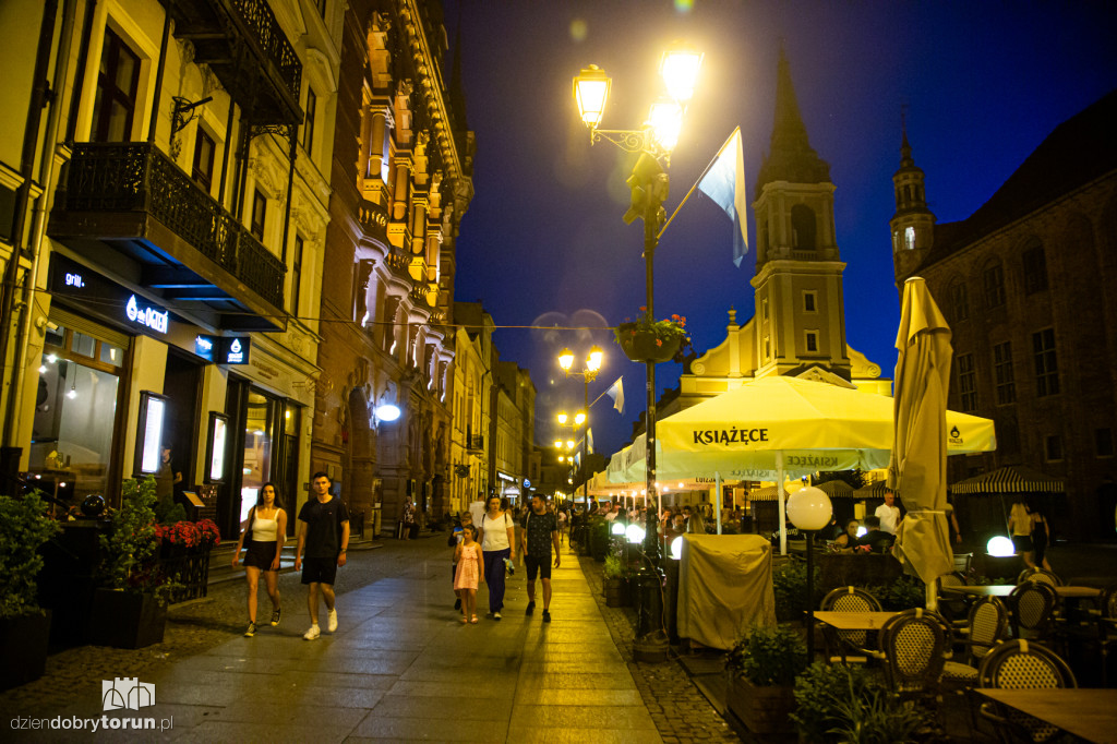 Gorąca sobotnia noc w Toruniu