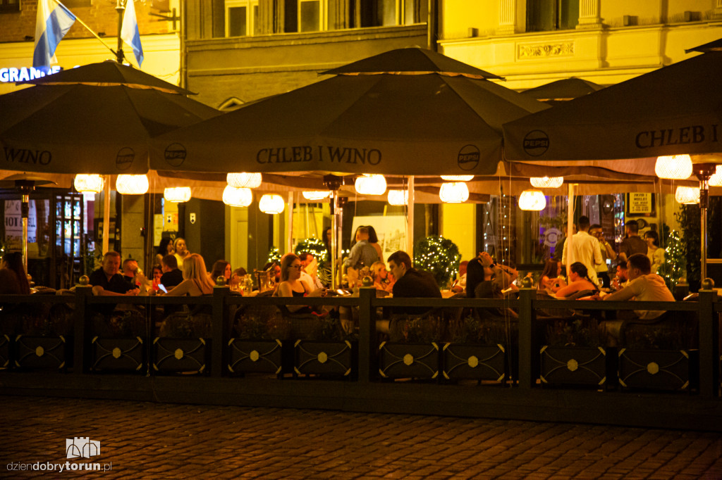 Gorąca sobotnia noc w Toruniu