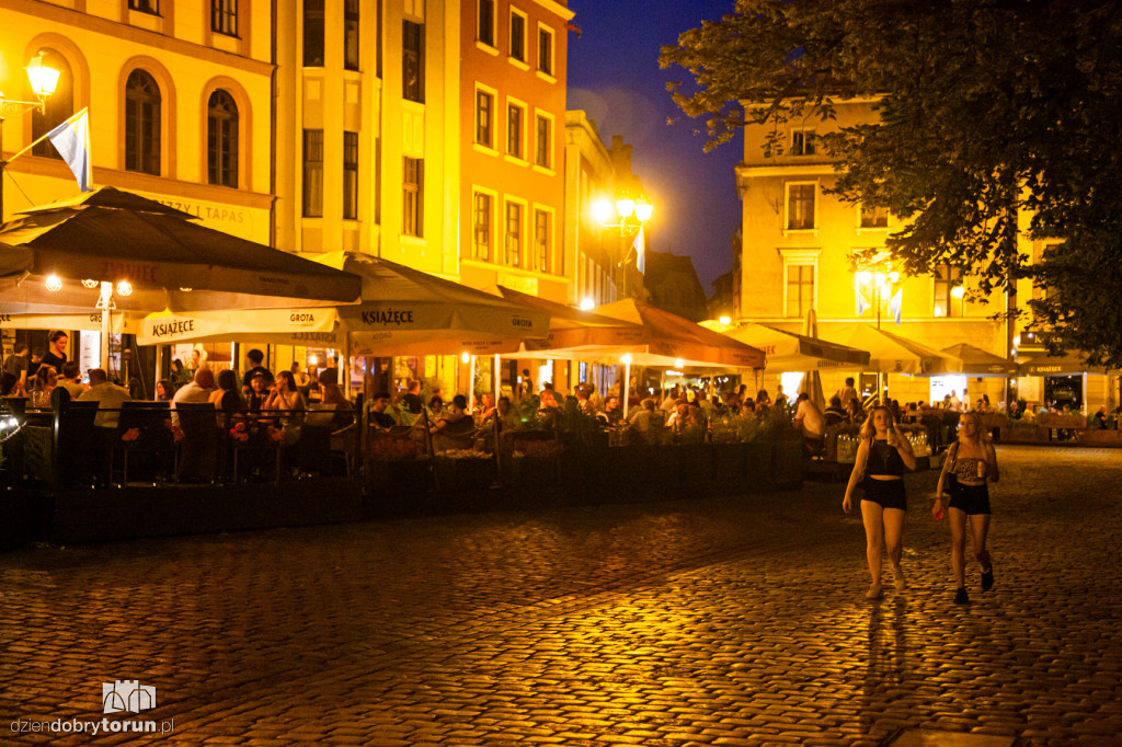 Gorąca sobotnia noc w Toruniu
