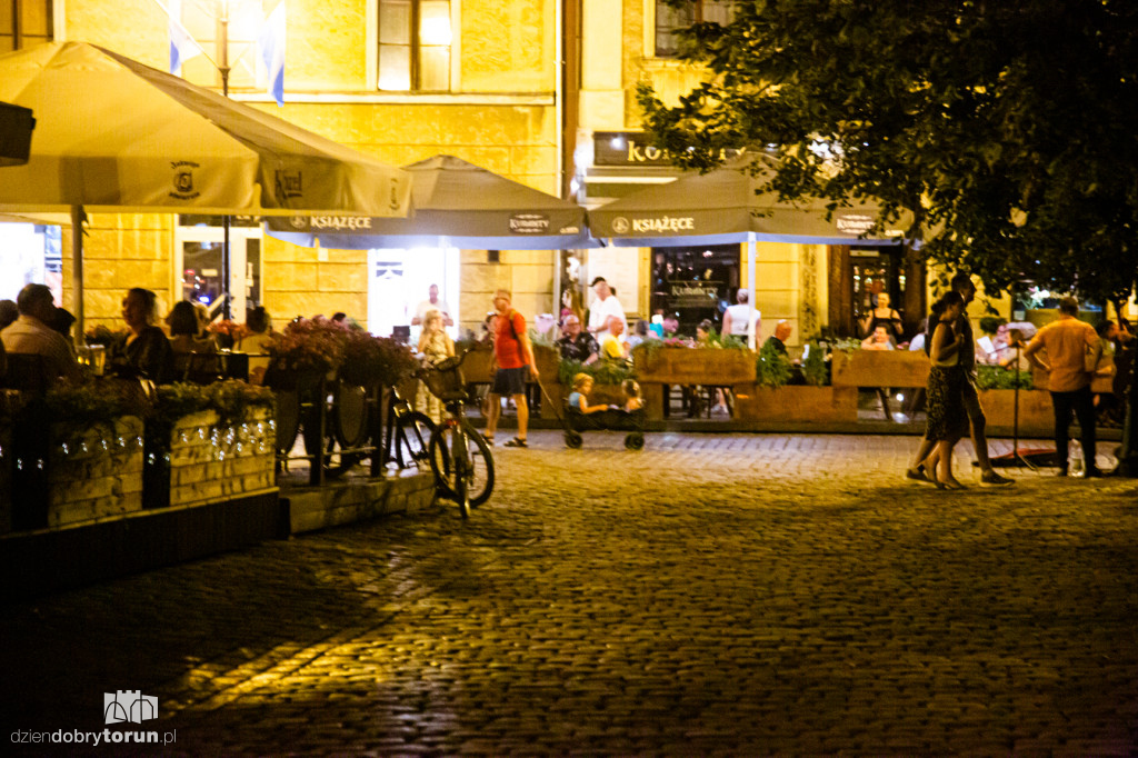 Gorąca sobotnia noc w Toruniu