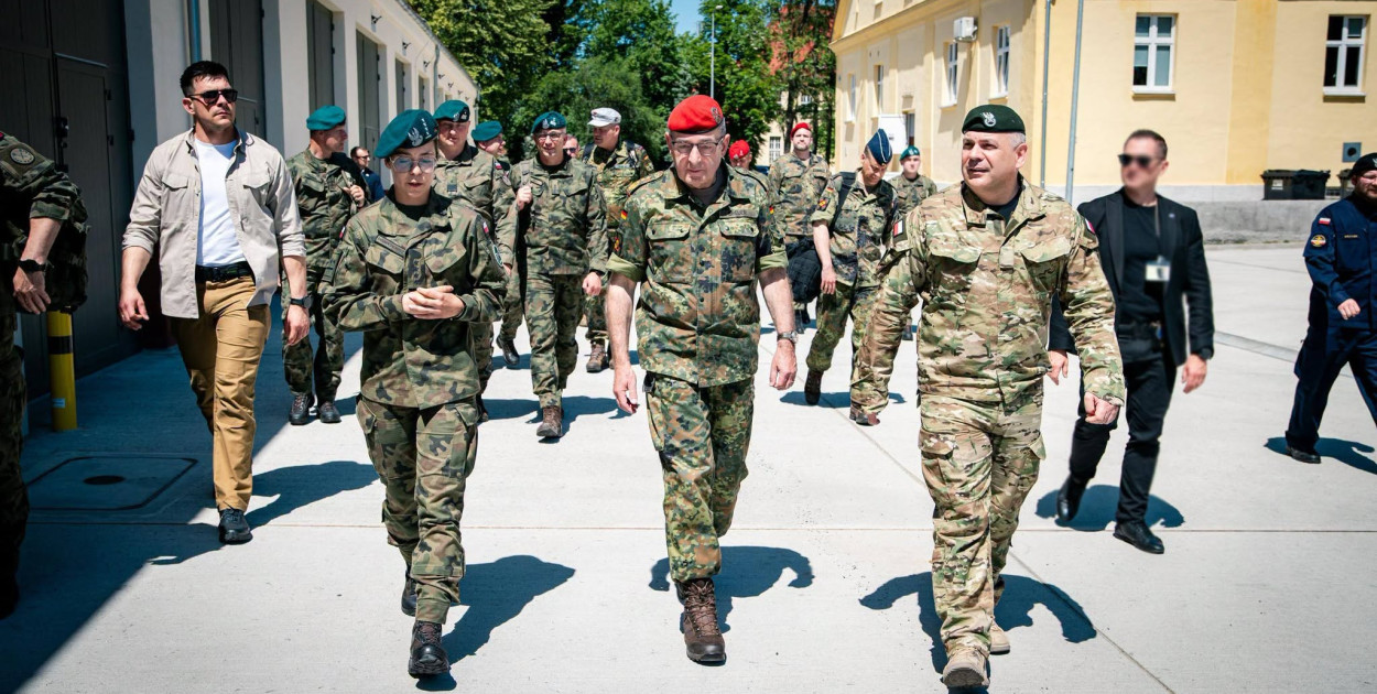 Najważniejsi wojskowi Polski i Niemiec w Toruniu