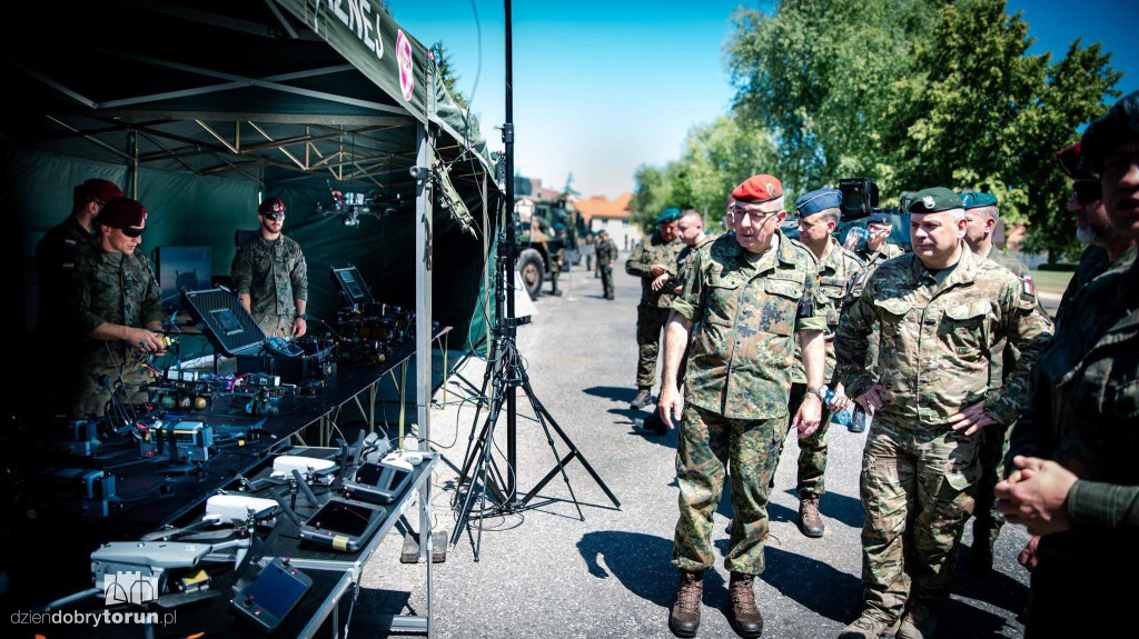Najważniejsi wojskowi Polski i Niemiec w Toruniu