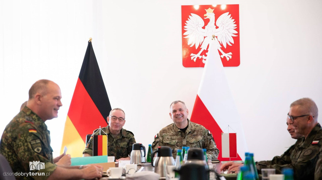 Najważniejsi wojskowi Polski i Niemiec w Toruniu