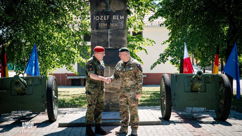 Najważniejsi wojskowi Polski i Niemiec w Toruniu