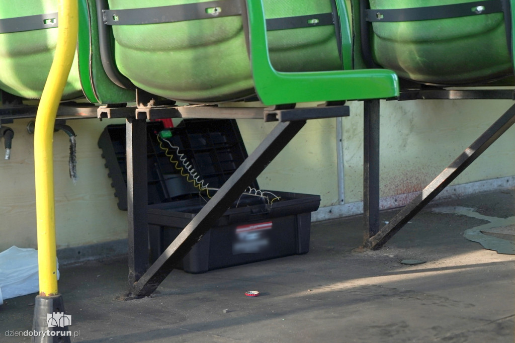 Eksplozje, dym i tramwaje na poligonie