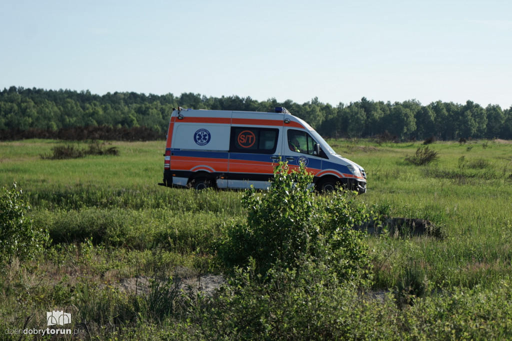 Eksplozje, dym i tramwaje na poligonie