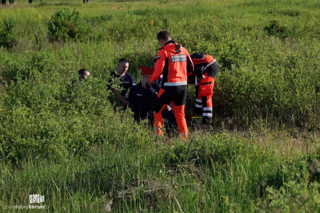 Eksplozje, dym i tramwaje na poligonie
