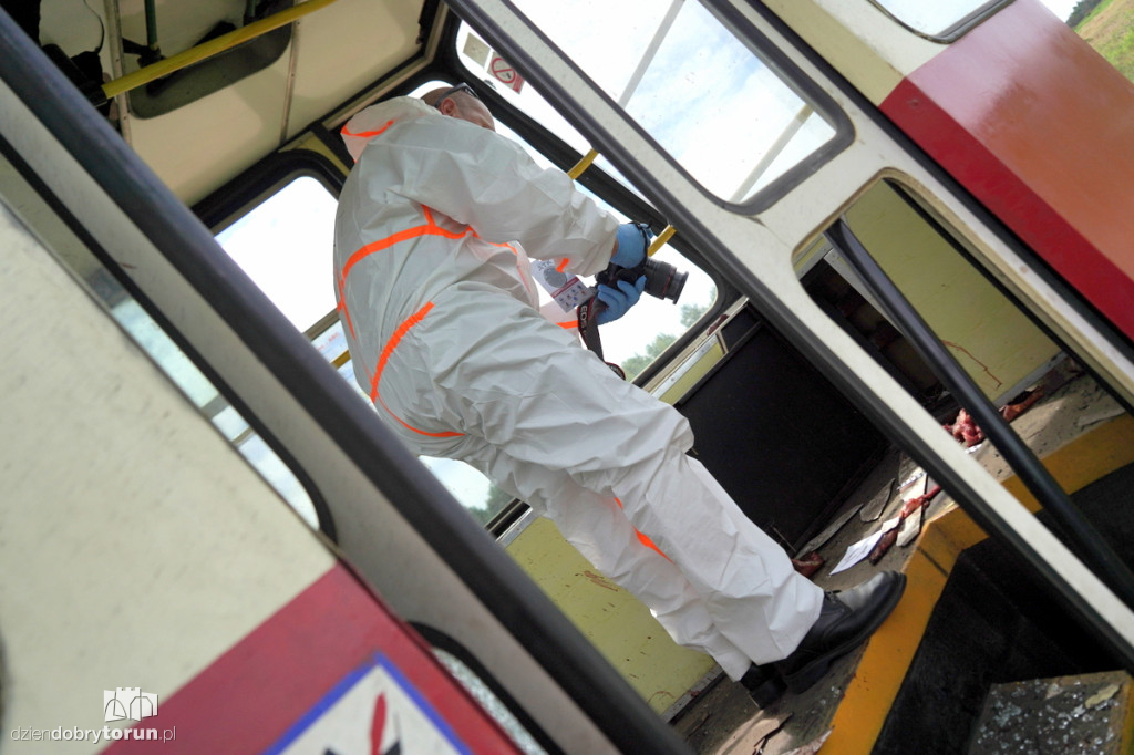 Eksplozje, dym i tramwaje na poligonie