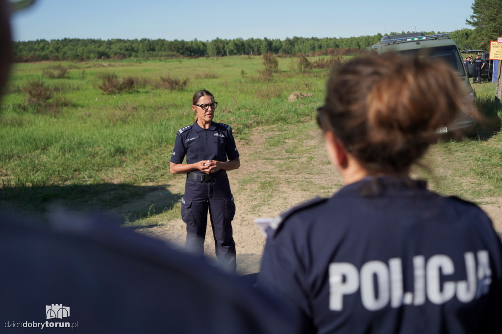 Eksplozje, dym i tramwaje na poligonie