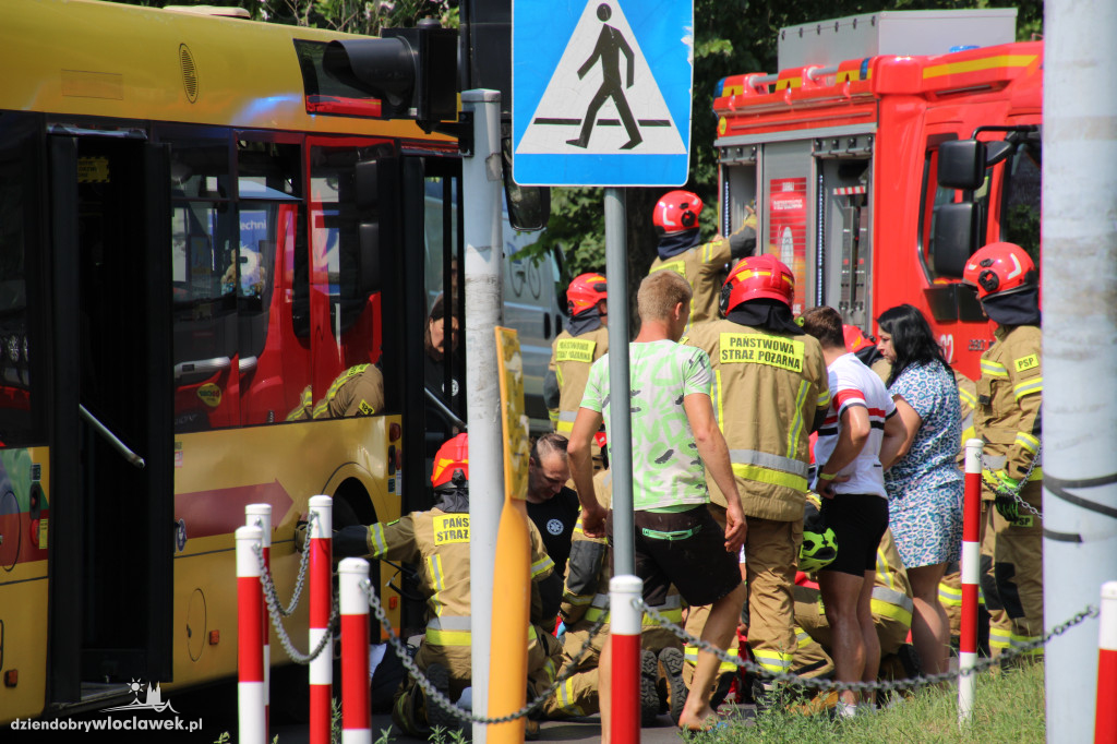 72-latka weszła pod autobus?