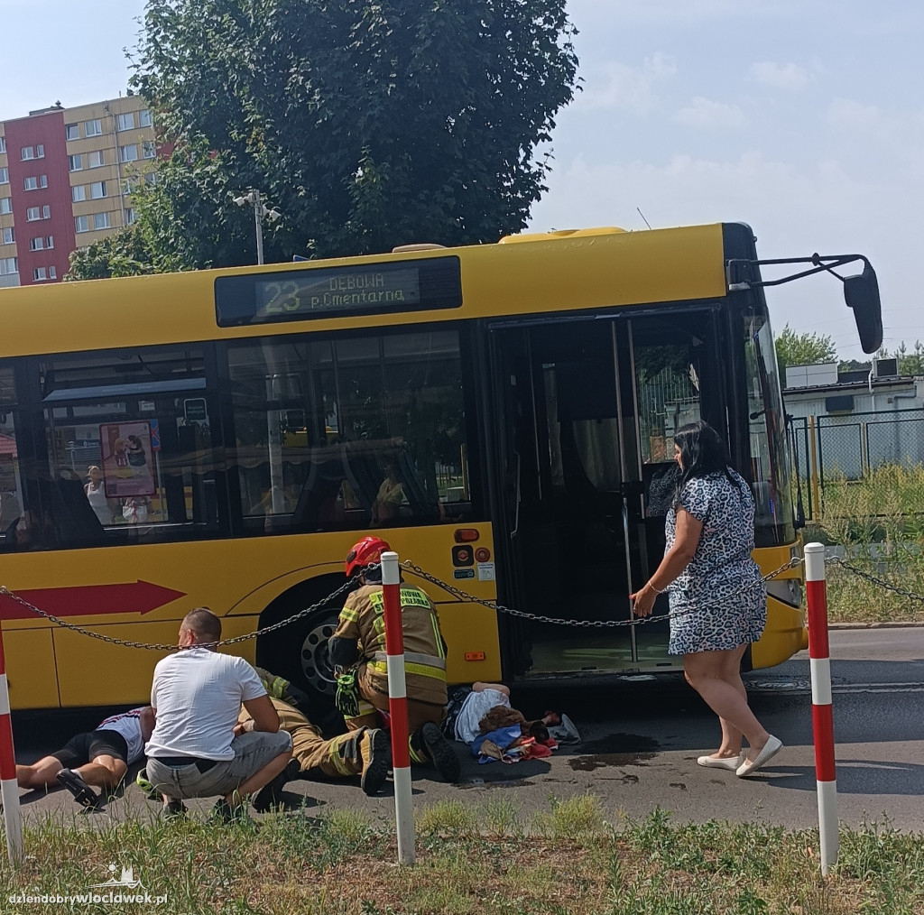 72-latka weszła pod autobus?