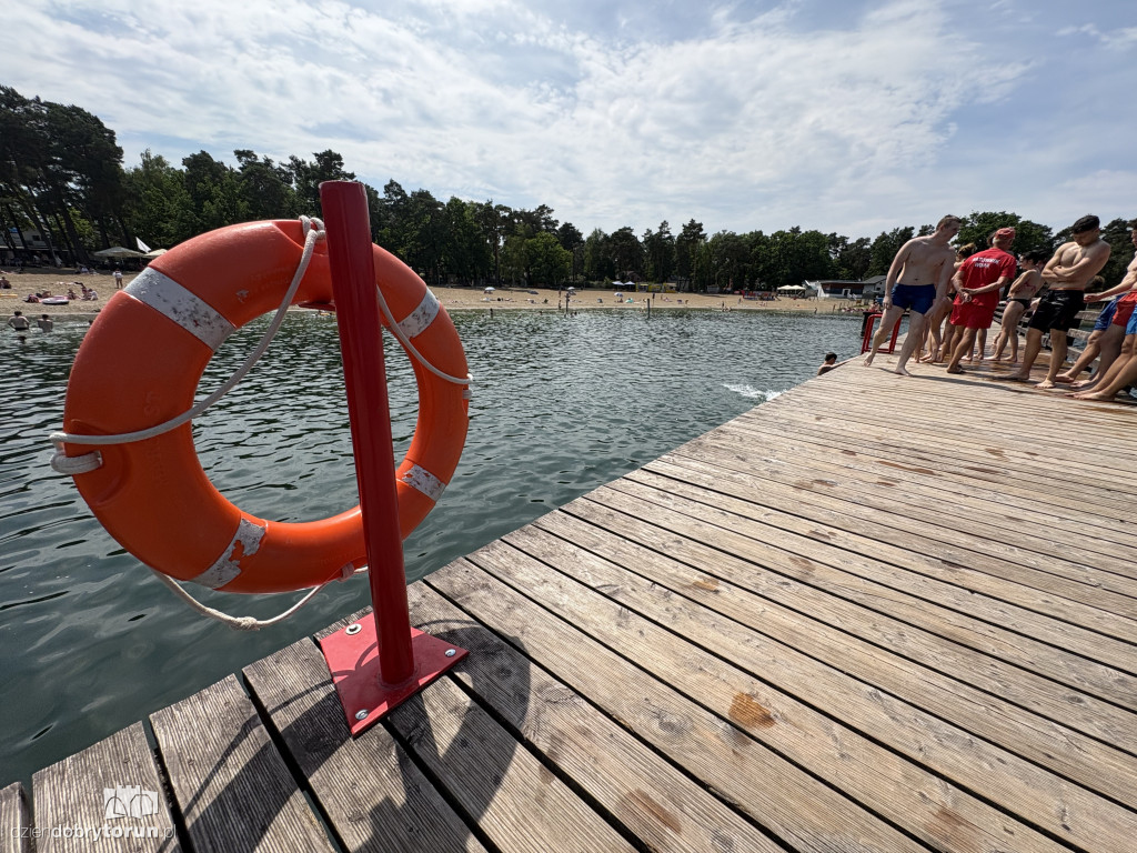 Plaża w Kamionkach Małych