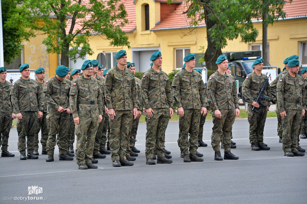Przysięga wojskowa w Toruniu