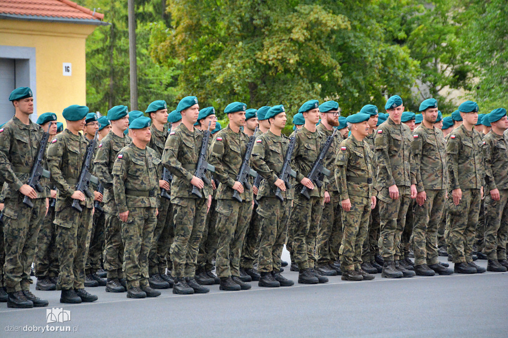 Przysięga wojskowa w Toruniu