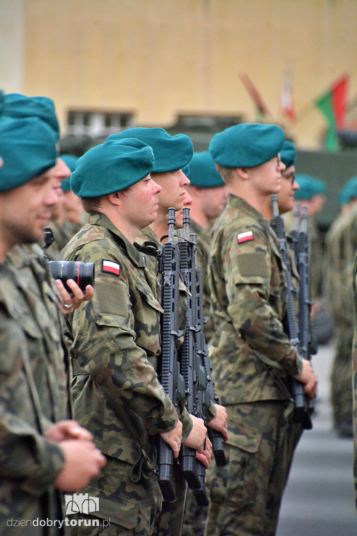 Przysięga wojskowa w Toruniu