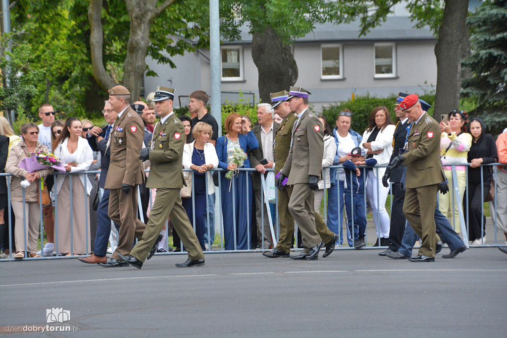 Przysięga wojskowa w Toruniu