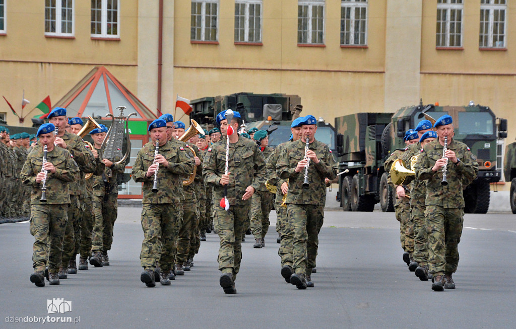 Przysięga wojskowa w Toruniu