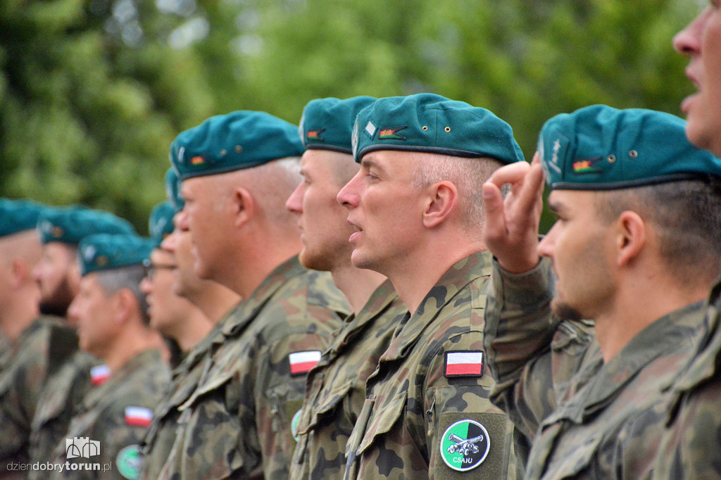 Przysięga wojskowa w Toruniu